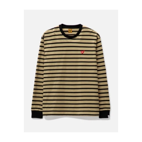 HUMAN MADE STRIPED LONG SLEEVE T-SHIRT
