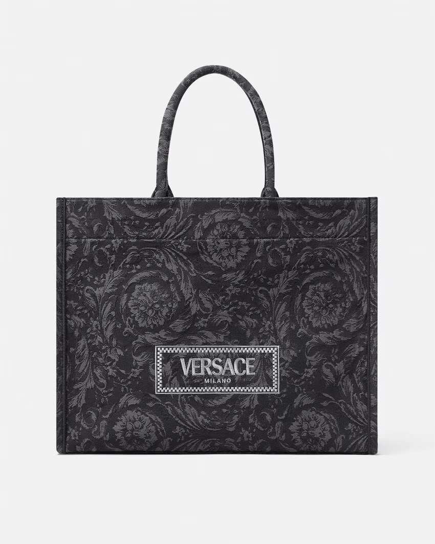 Versace バロッコ アテナ ラージ トート バッグ