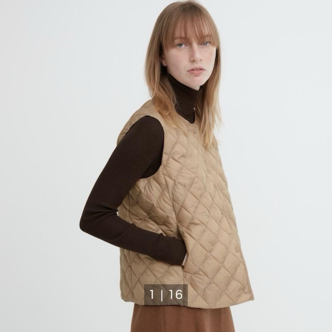 UNIQLO パフテックキルティングベスト（ウォームパデッド）