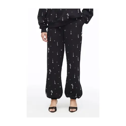 3.1 Phillip Lim Drip-Embellished Terry Track Trousers