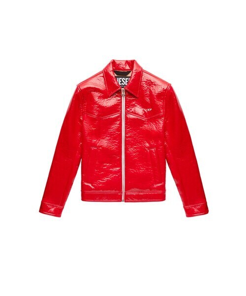 DIESEL メンズ ジャケット ブラッシュドコットン