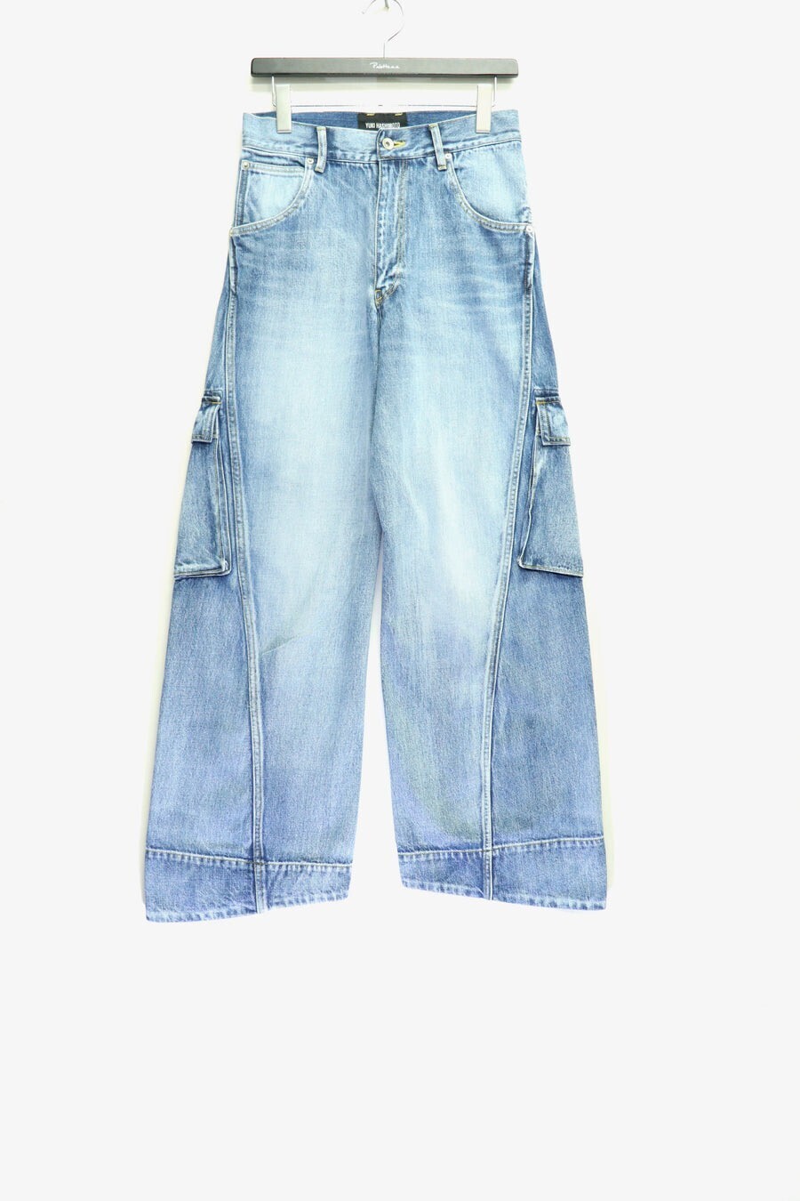 YUKI HASHIMOTO TWISTED DENIM CARGO(INDIGO)