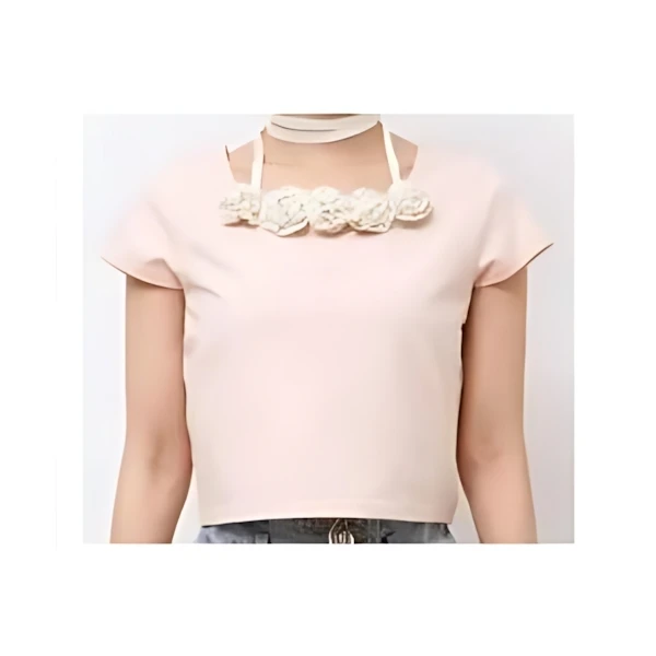 CALNAMUR 3D ROSE TSHIRTS
