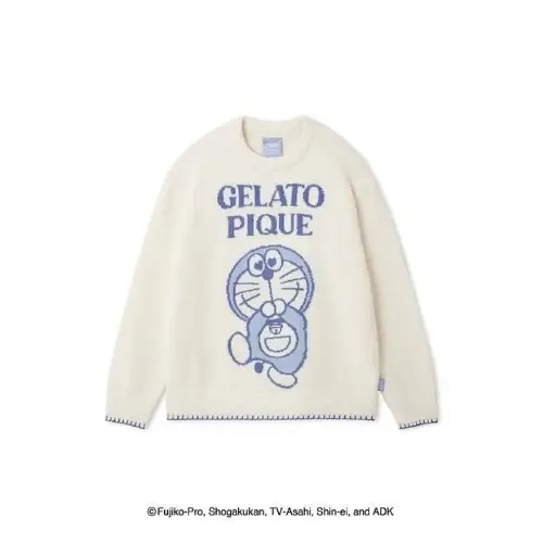 Gelato pique ドラえもん ベビモコジャガードプルオーバー