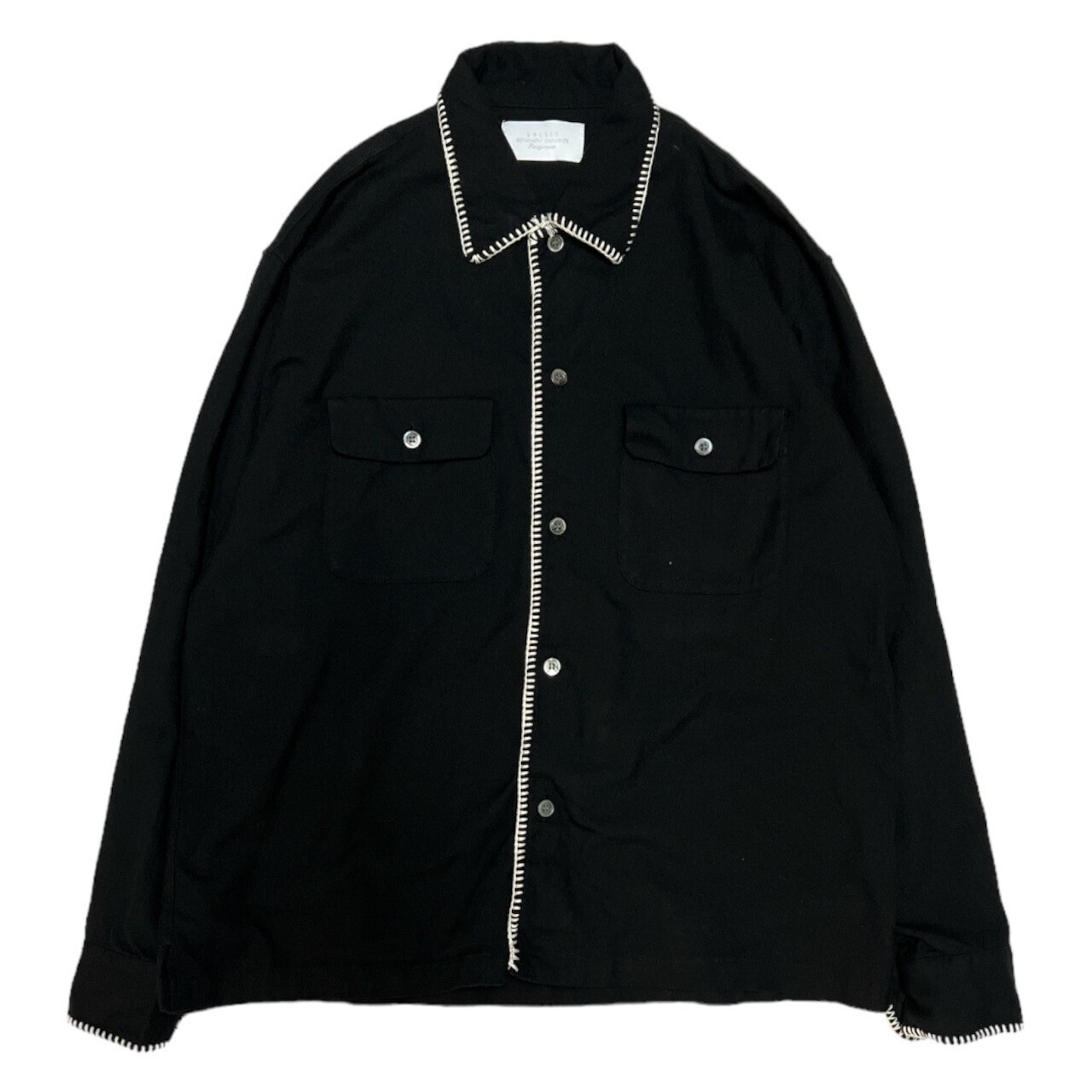 UNUSED CONTRAST STITCH LSV SHIRTS