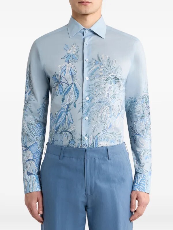 ETRO フローラル シャツ