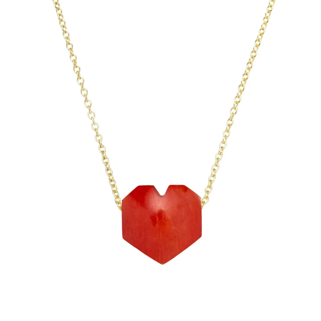 ALIITA MINI CORAZON LIPSTICK RED ネックレス