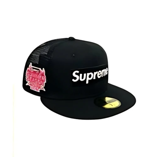 Supreme Box Logo Mesh Back New Era cap