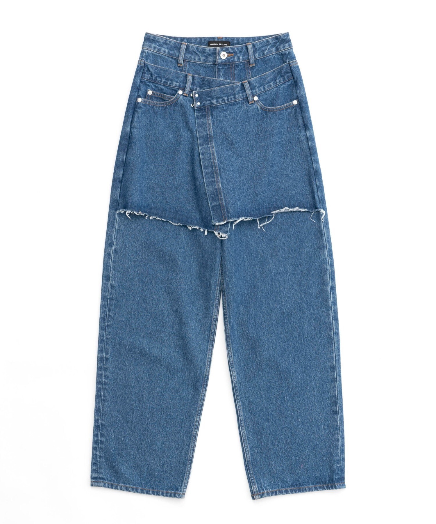MAISON SPECIAL Multi Way Wrap Denim/マルチウェイラップデニム