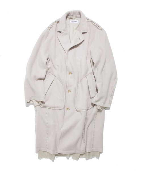 DISCOVERED STUDIOUS別注 ALPACA SHAGGY LONG COAT