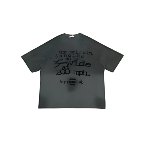 XU washed design t-shirts
