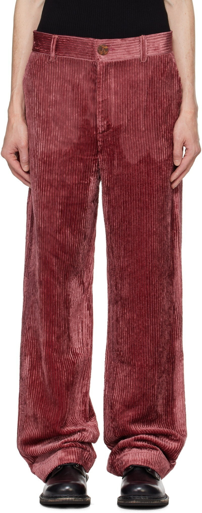 Séfr Burgundy Eli Trousers