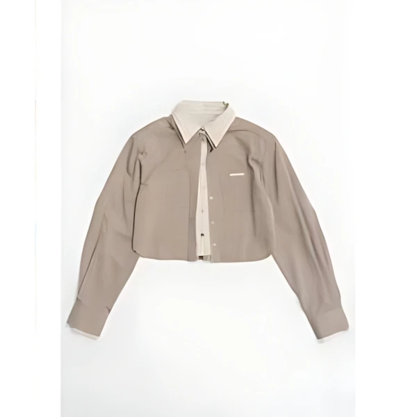 PRANK PROJECT Stripe Layered Shirt