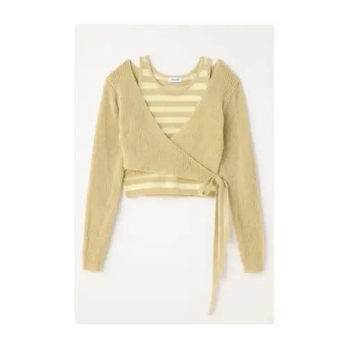 LAGUA GEM CACHECOEUR 2PIECE ニット