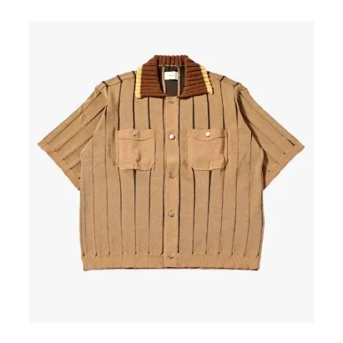 KOOI CLASSIC RIB KNIT SHIRT
