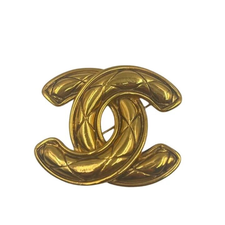 CHANEL ブローチ ココマーク　ヴィンテージ　マトラッセ