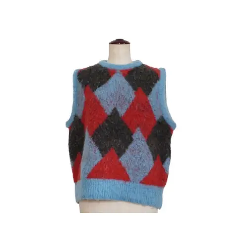 YuumiARIA ARGYLE VEST