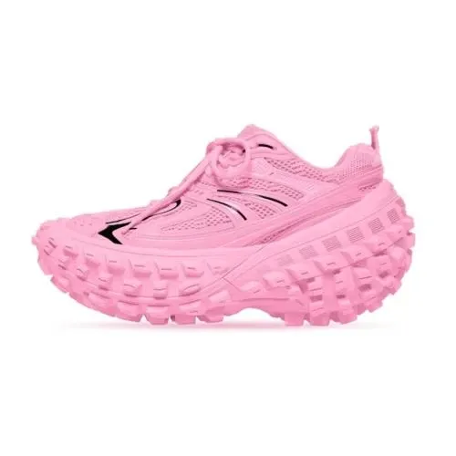 Balenciaga Fashion Retro Distressed Low Dad Shoe Pink