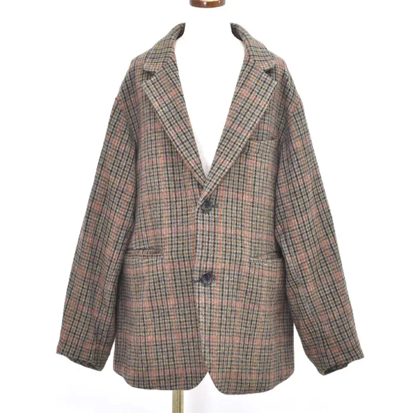 Oblada UNCONSTRUCTION JACKET GUN CLUB CHECK