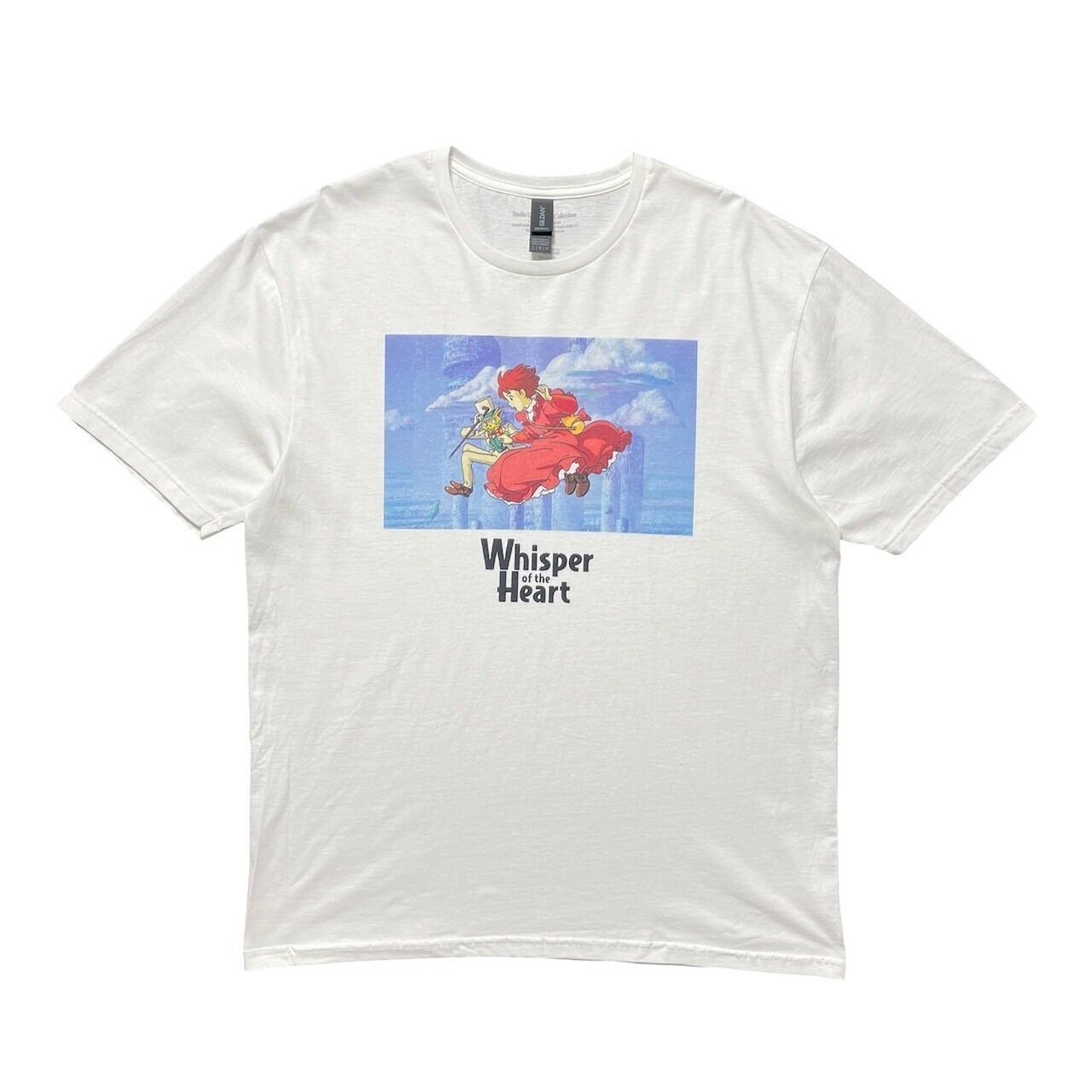スタジオジブリ 海外版 公式 オフィシャル スタジオジブリ 映画 whisper of the heart 耳をすませば Tシャツ