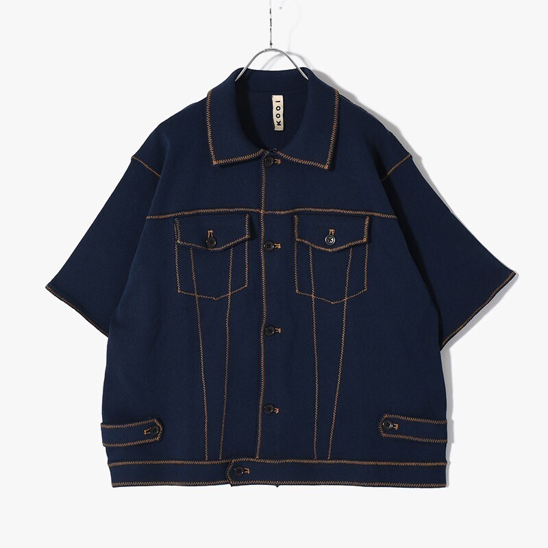 KOOI STITCH KNIT SHIRT
