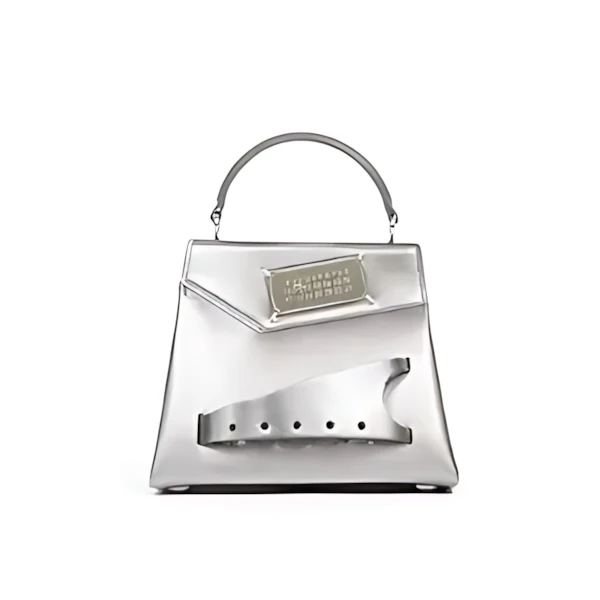 Maison Margiela Snatched レザーハンドバッグ