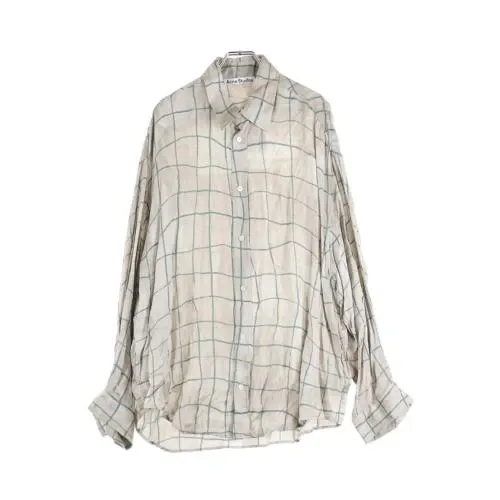 Acne Studios Back Logo Rayon Shirts