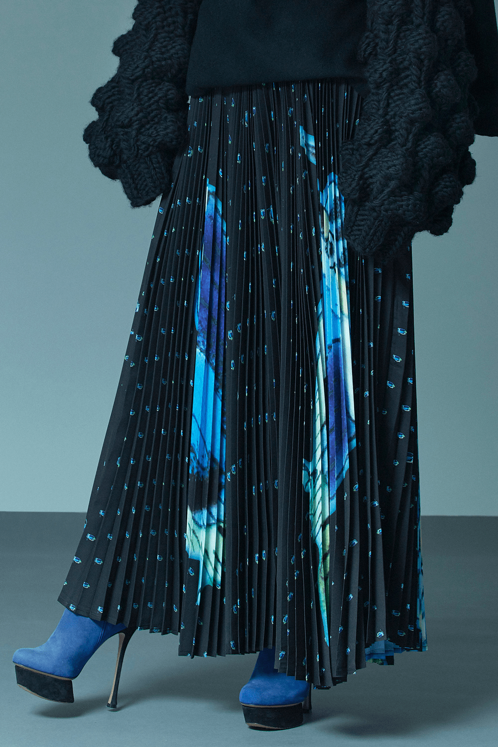 canaco_ PLEATED SKIRT（S-064)