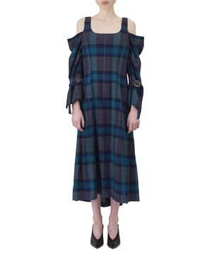 STAIЯ OVER SLEEVE DRESS