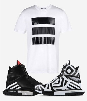 adidas × Y-3 adidasコラボTシャツ