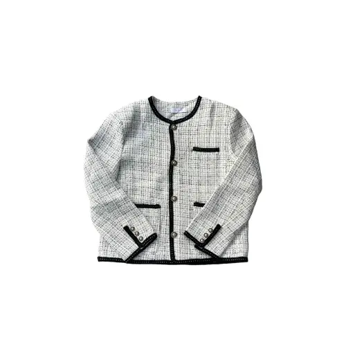 ALUDE fine lame elegant tweed jacket