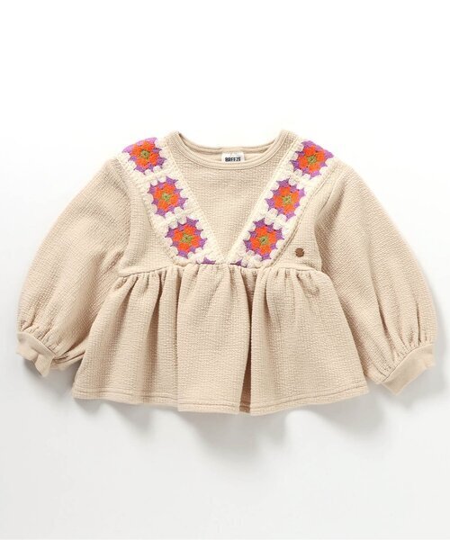BREEZE クロシェモチーフチュニック