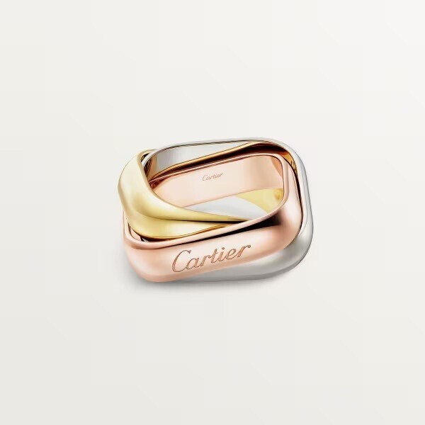 Cartier TRINITY CUSHION RING, LARGE MODEL