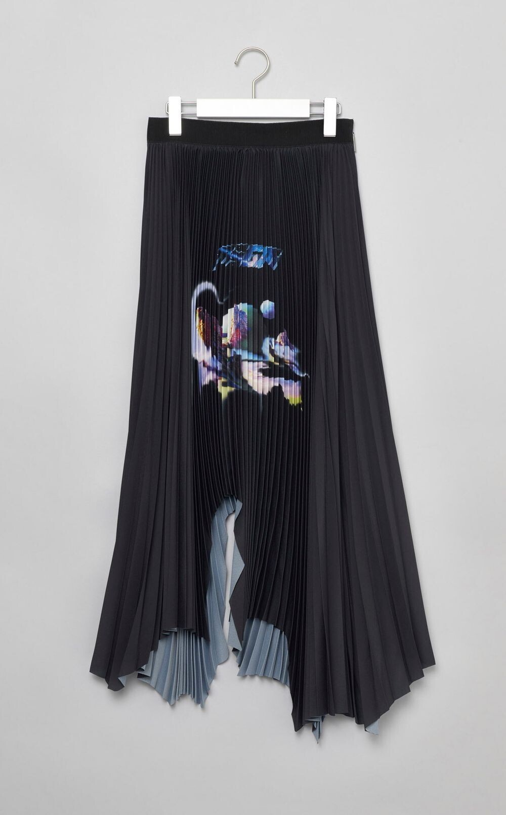 MSGM イレギュラーヘムプリーツスカート
