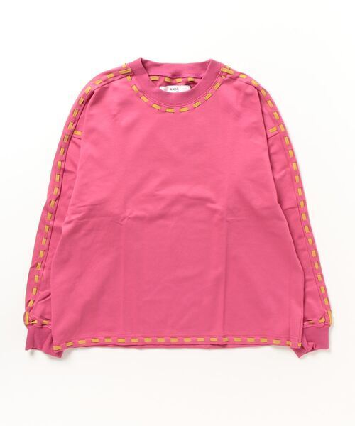 amok Cord Stitch Long T-Shirt