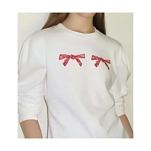 SINOON RIBBON PUFF LONG SLEEVE