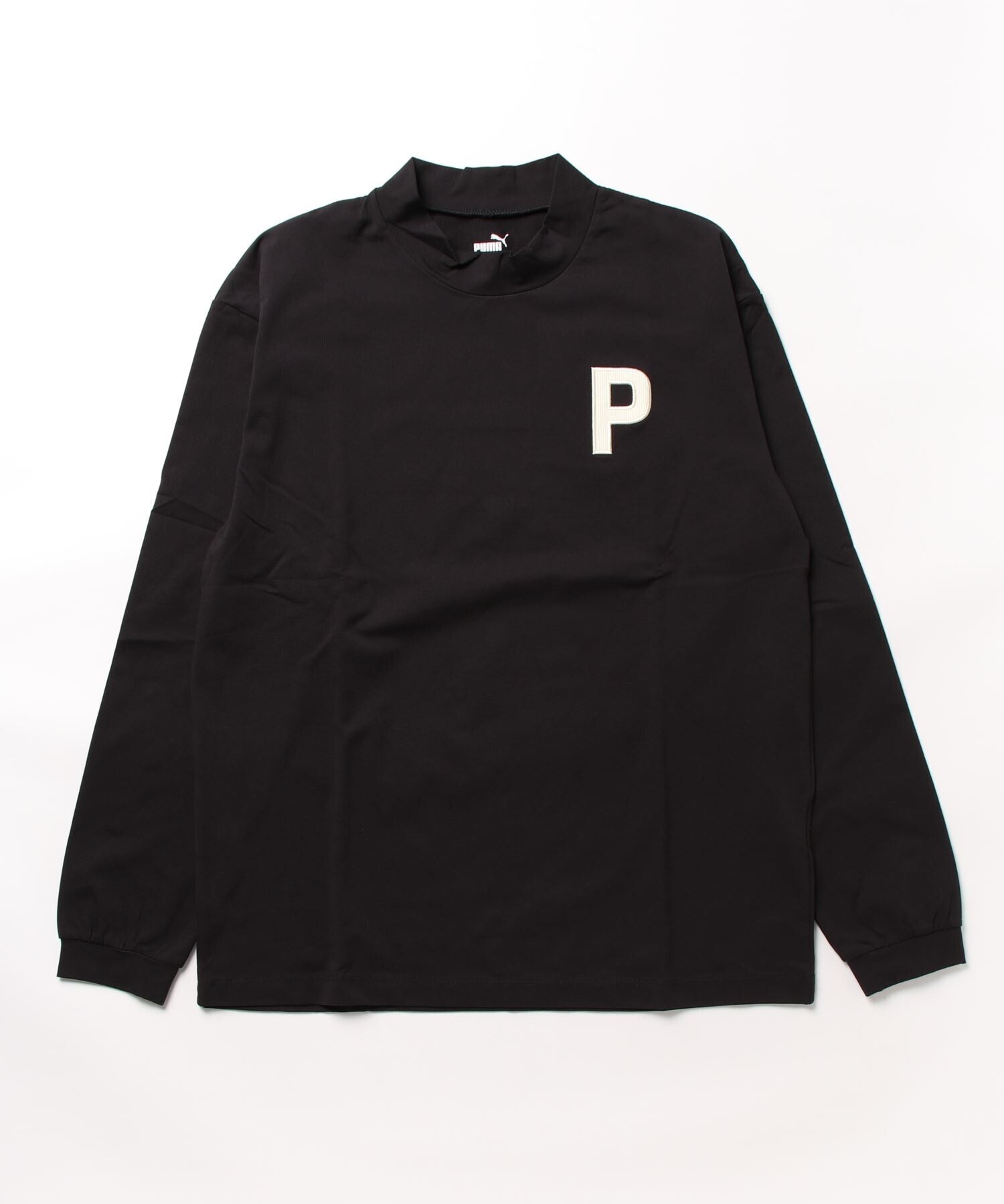 PUMA Pロゴ ミニワッフル ストレッチ トップス 長袖