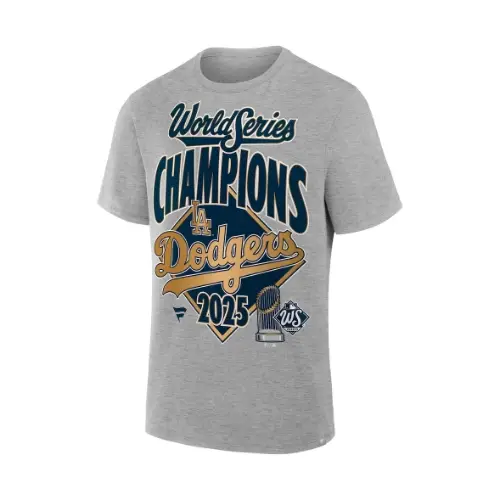 MLB Fanatics ドジャース ワールドシリーズ 2025 優勝 ロッカールーム ビッグロゴ Tシャツ