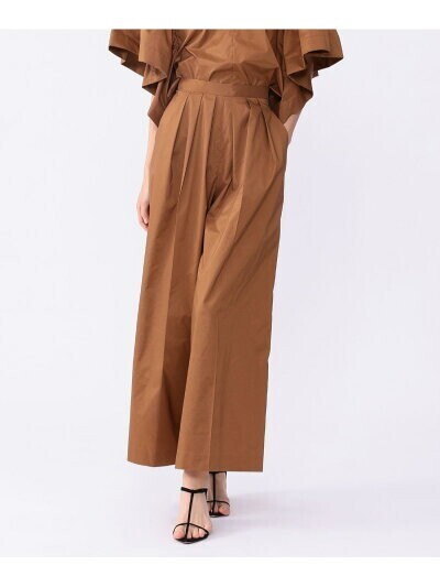 EFFE BEAMS ビジューボタン パンツ