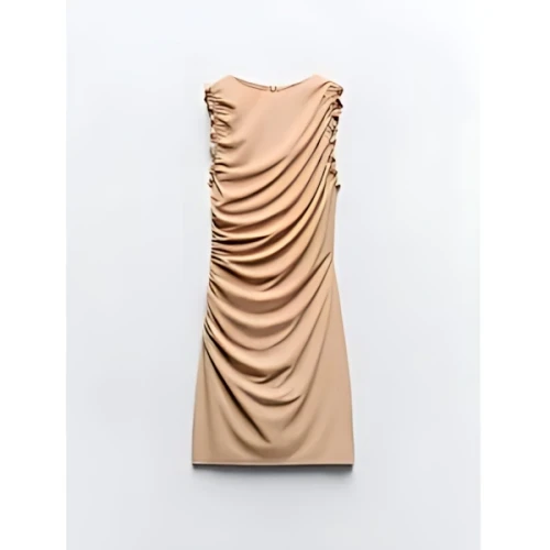 ZARA SHORT RUFFLED DRESS
