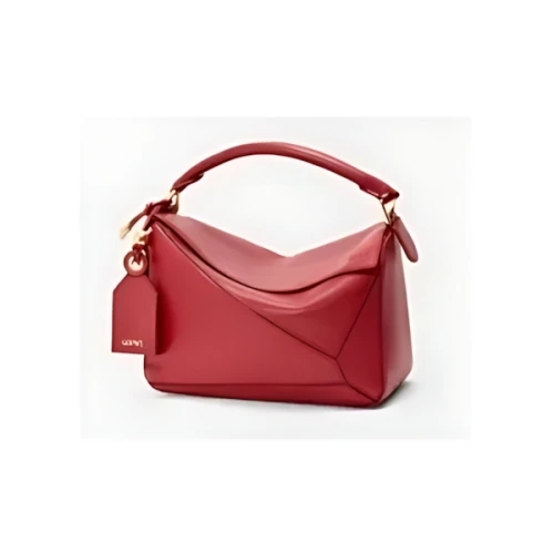 LOEWE フェザーライト パズルバッグ スモール（ナパラム）