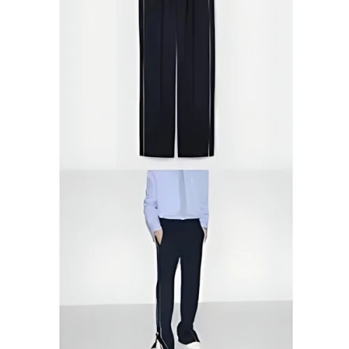 GUCCI Embroidered wool twill trouser