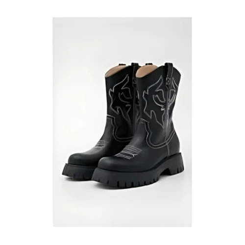 LAGUA GEM WESTERN PLATFORM ブーツ