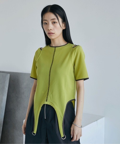 UNITED TOKYO パイピングストラップTee