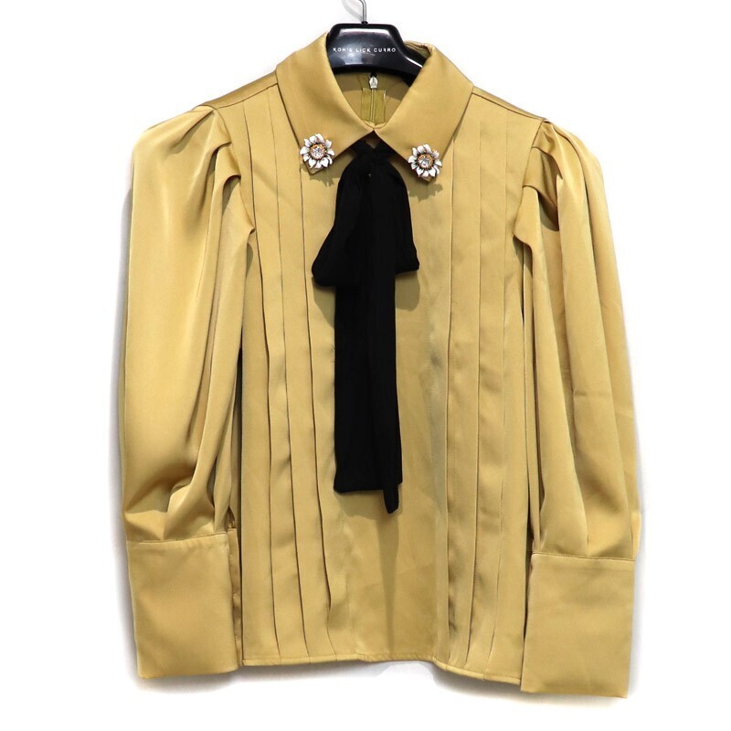 sister jane si Sunny Spot Pleated Blouse