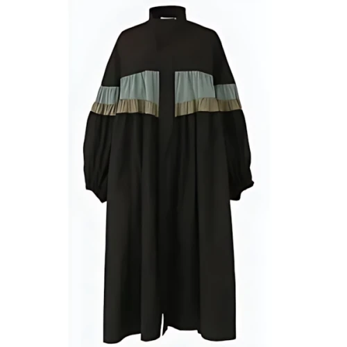 BELPER STYLE TIERED LONG JACKET