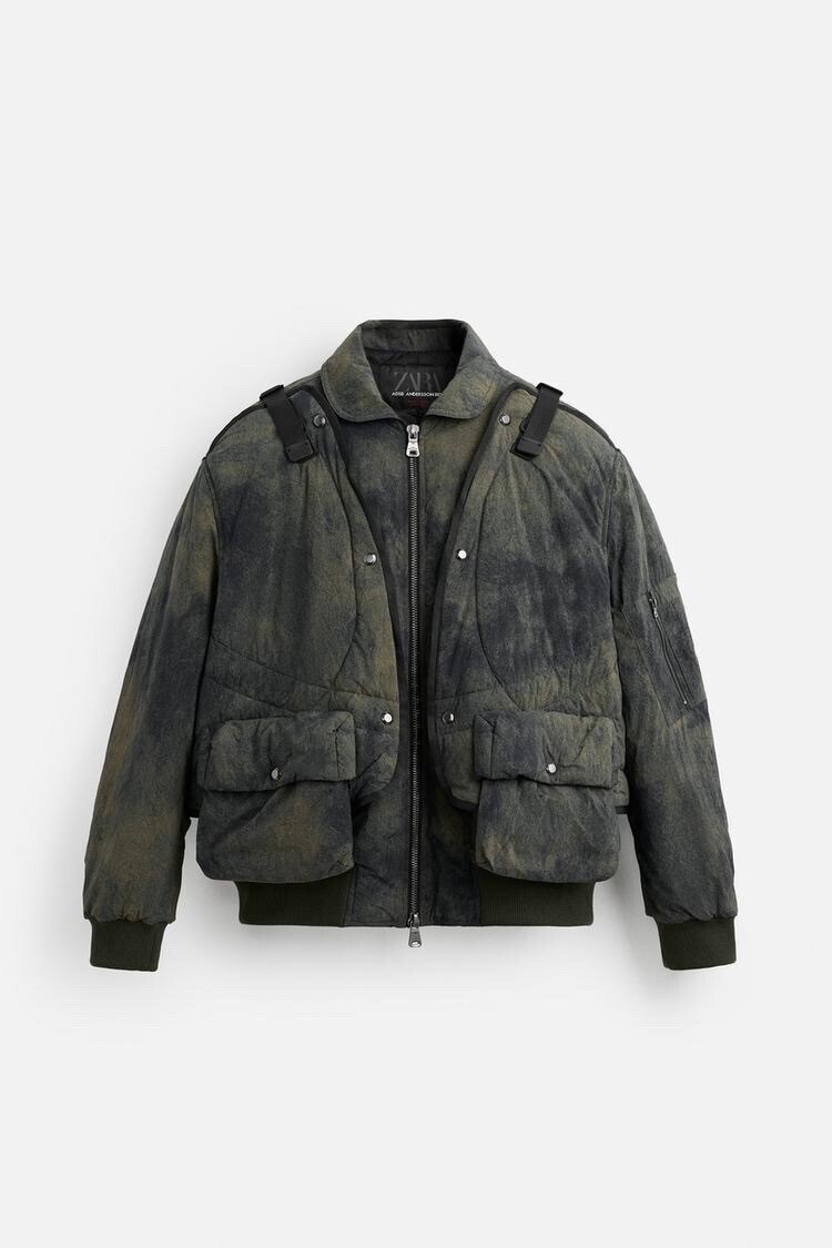 ZARA キルティングベスト付きボンバージャケット X ANDERSSON BELL