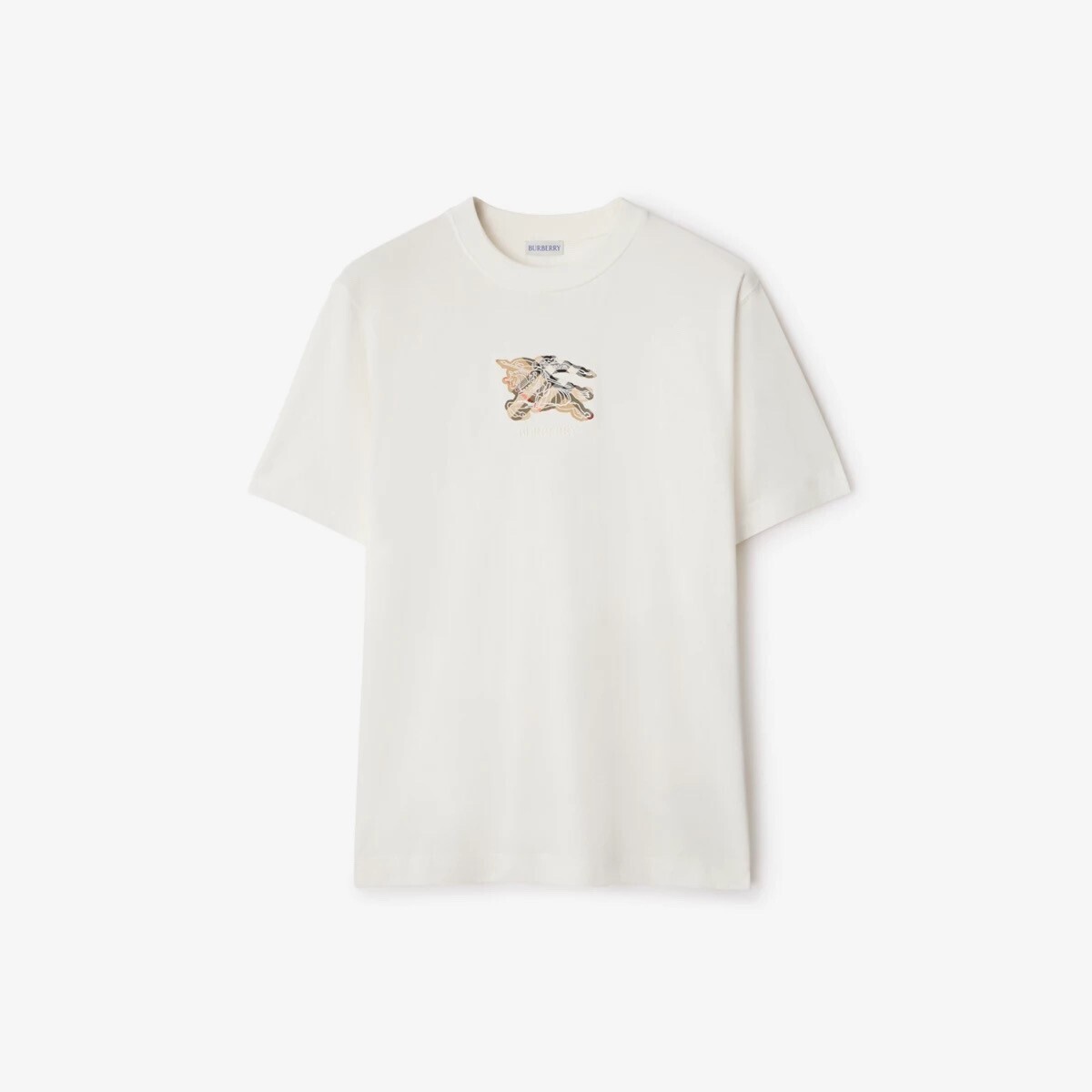 BURBERRY EKD チェック コットンTシャツ