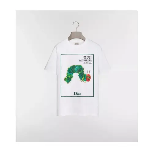 DIOR T-Shirt with Book Cover Embroidery