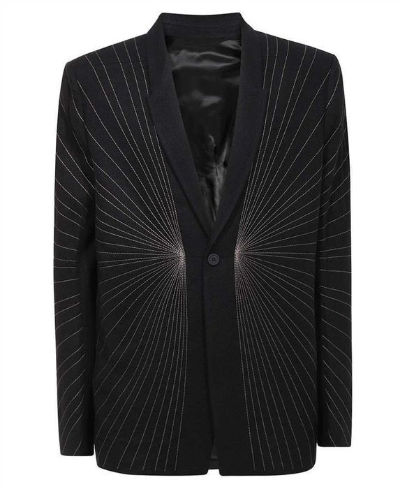 RICK OWENS RU02C7724 WNEM2 EMBROIDERED WOVEN Jacket